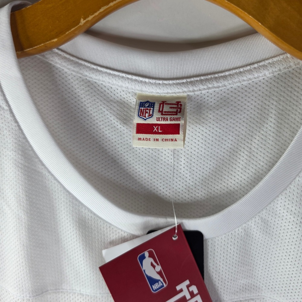 Ultra Game NFL San Francisco 49ers Womens Soft Mesh Varsity T-Shirt XL NWT - Picture 3 of 9